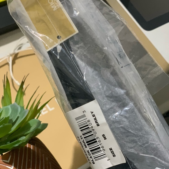 MICHAEL KORS BRILEY SMALL MESSENGER CROSSBODY BAG MK BLACK MULTI LOGO - Picture 6 of 8